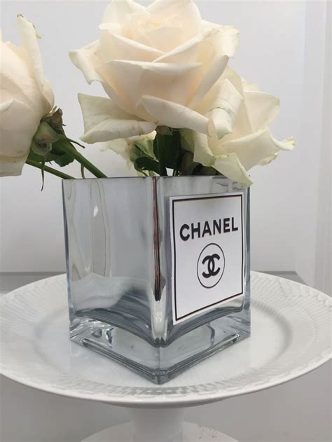 chanel vase sticker|wayfair Chanel vases.